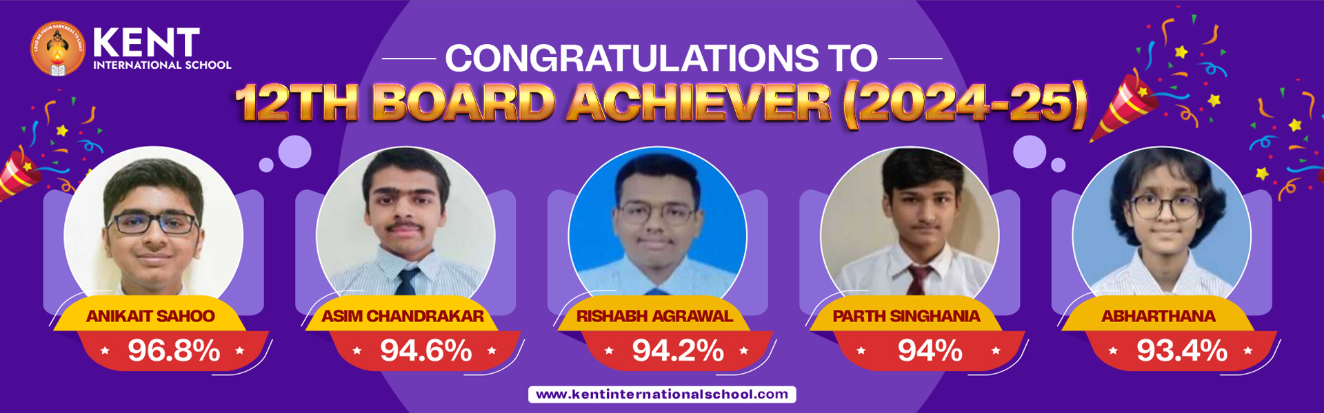Congratulation Our Achievers