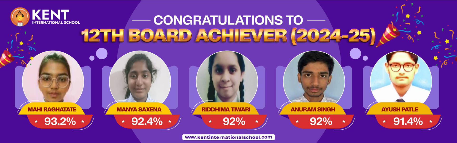 Congratulation Our Achievers